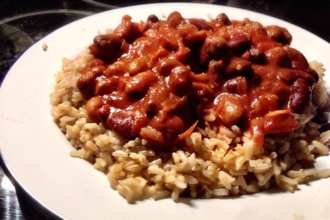 Quick Chilli and Brown Rice
