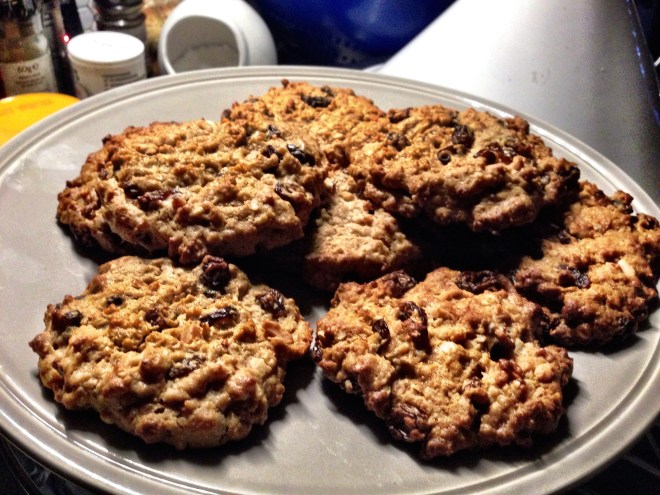 Oaty, Fruity, Nutty Cookies