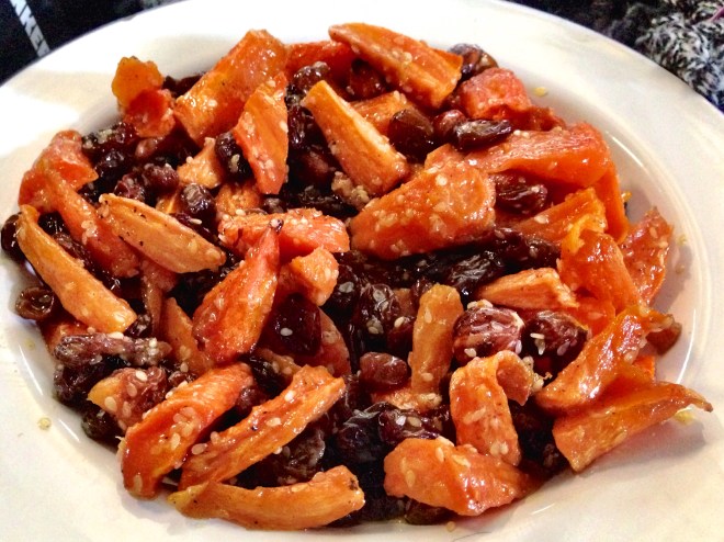 Sesame Roast Carrots