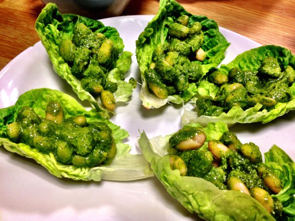 Parsley, Anchovy and Walnut Pesto